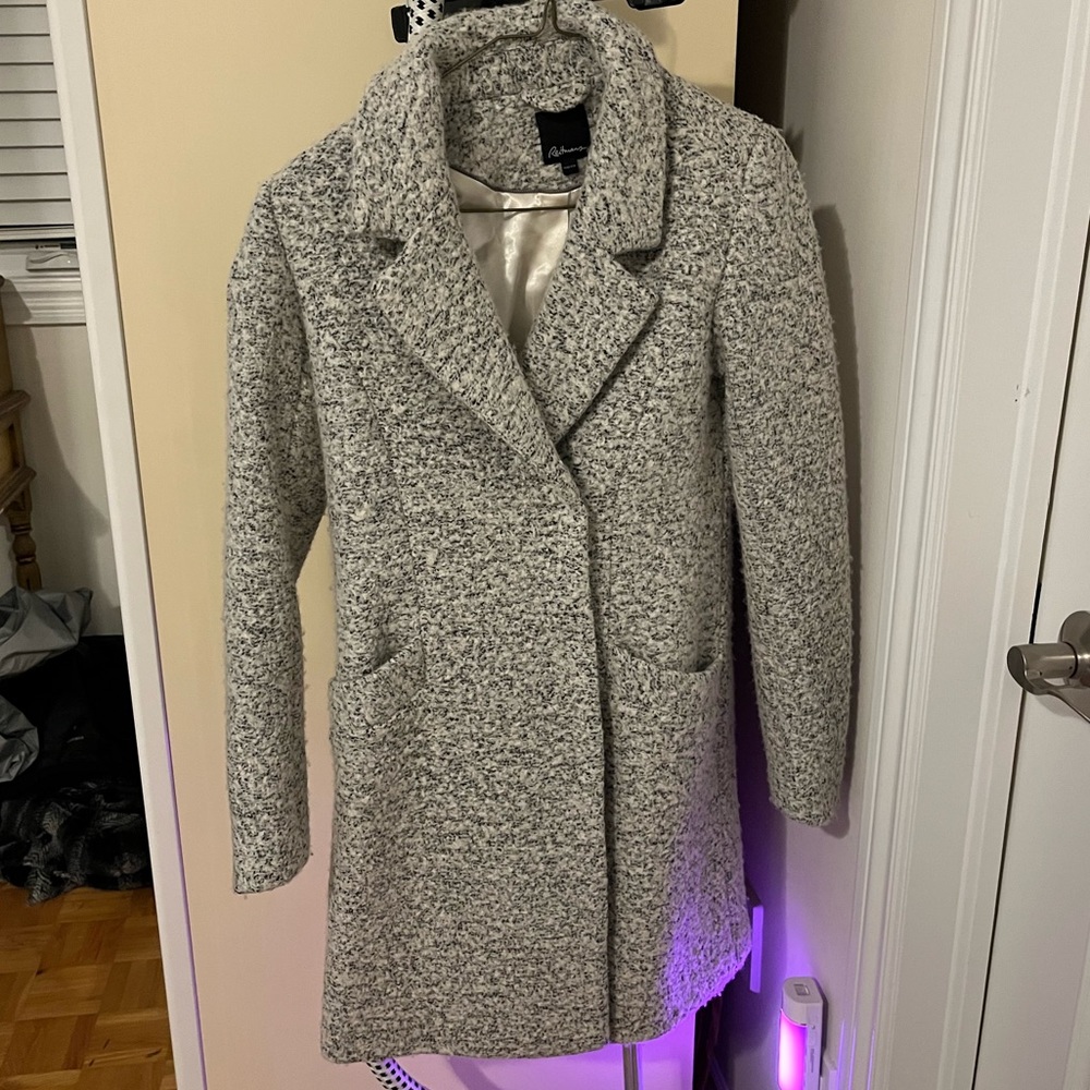 Reitmans Gray Bouclair coat